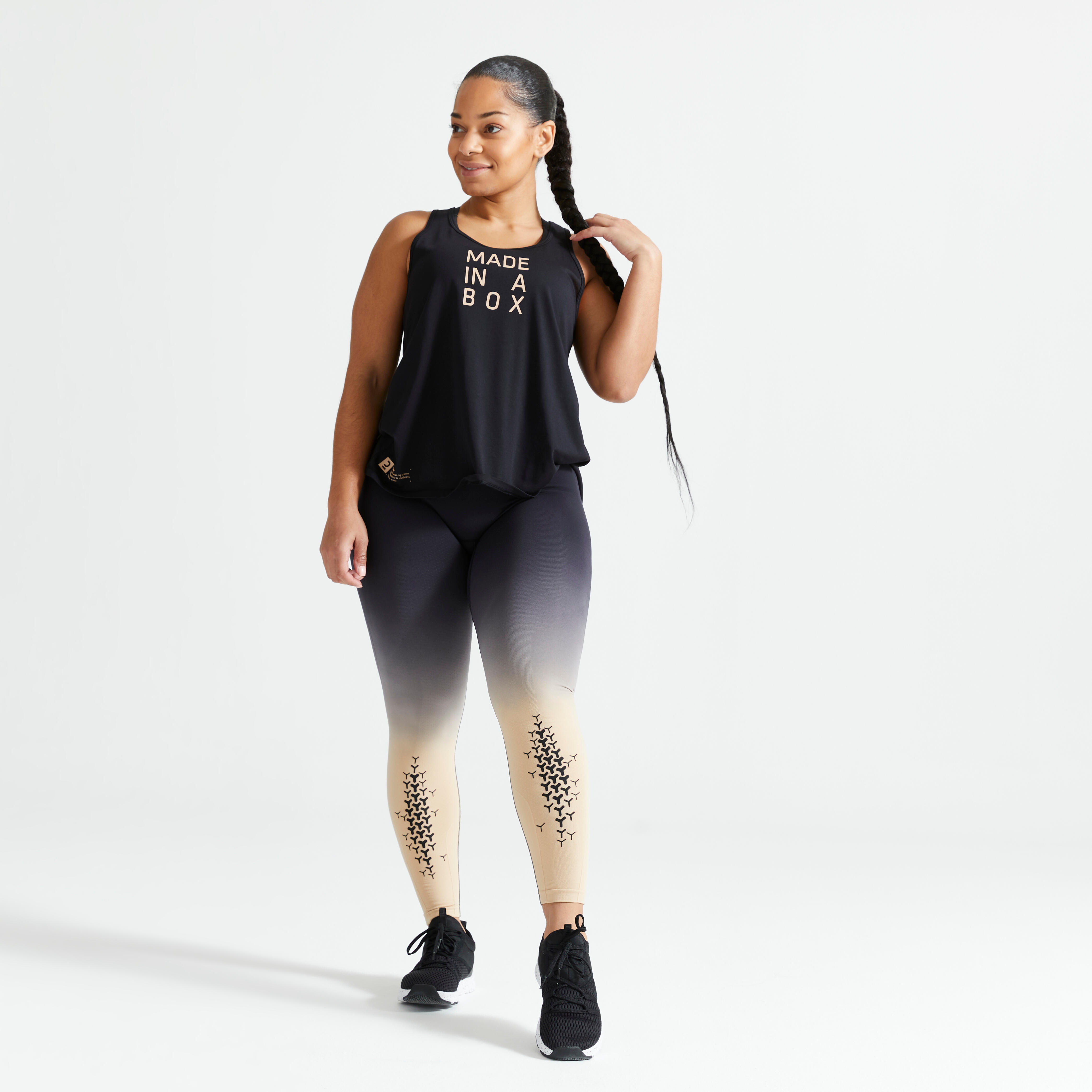 Kadın Sporcu Atleti - Crosstraining - Siyah